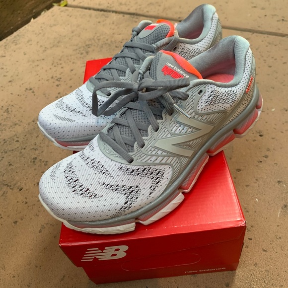 gray and orange new balance